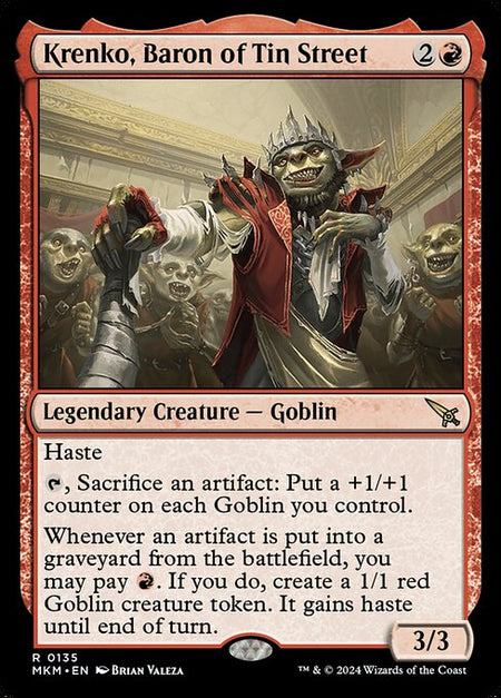 MTG - Krenko, Baron of Tin Street