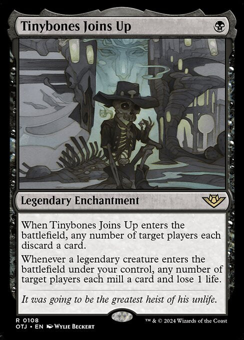 MTG - Tinybones Joins Up (Borderless)