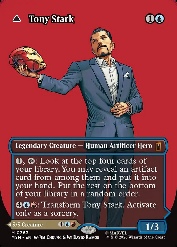 Tony Stark Borderless