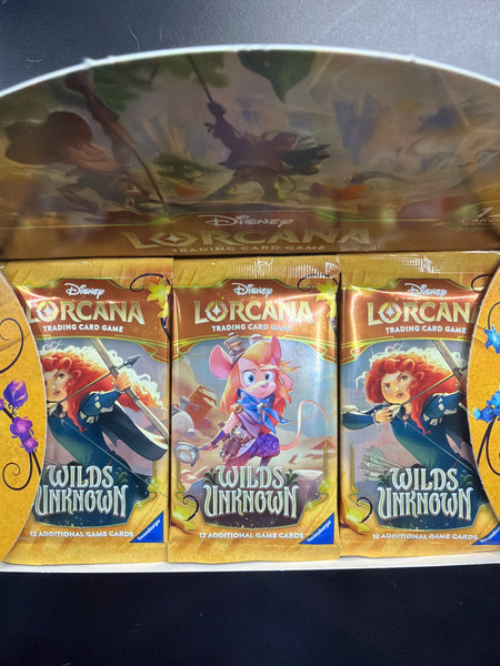 Lorcana: Wilds Unknown Sealed Booster Box