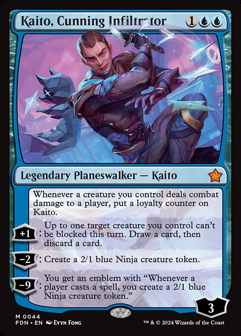 MTG - Kaito, Cunning Infiltrator