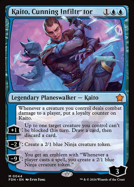 MTG - Kaito, Cunning Infiltrator