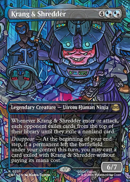 MTG - Krang & Shredder FOIL
