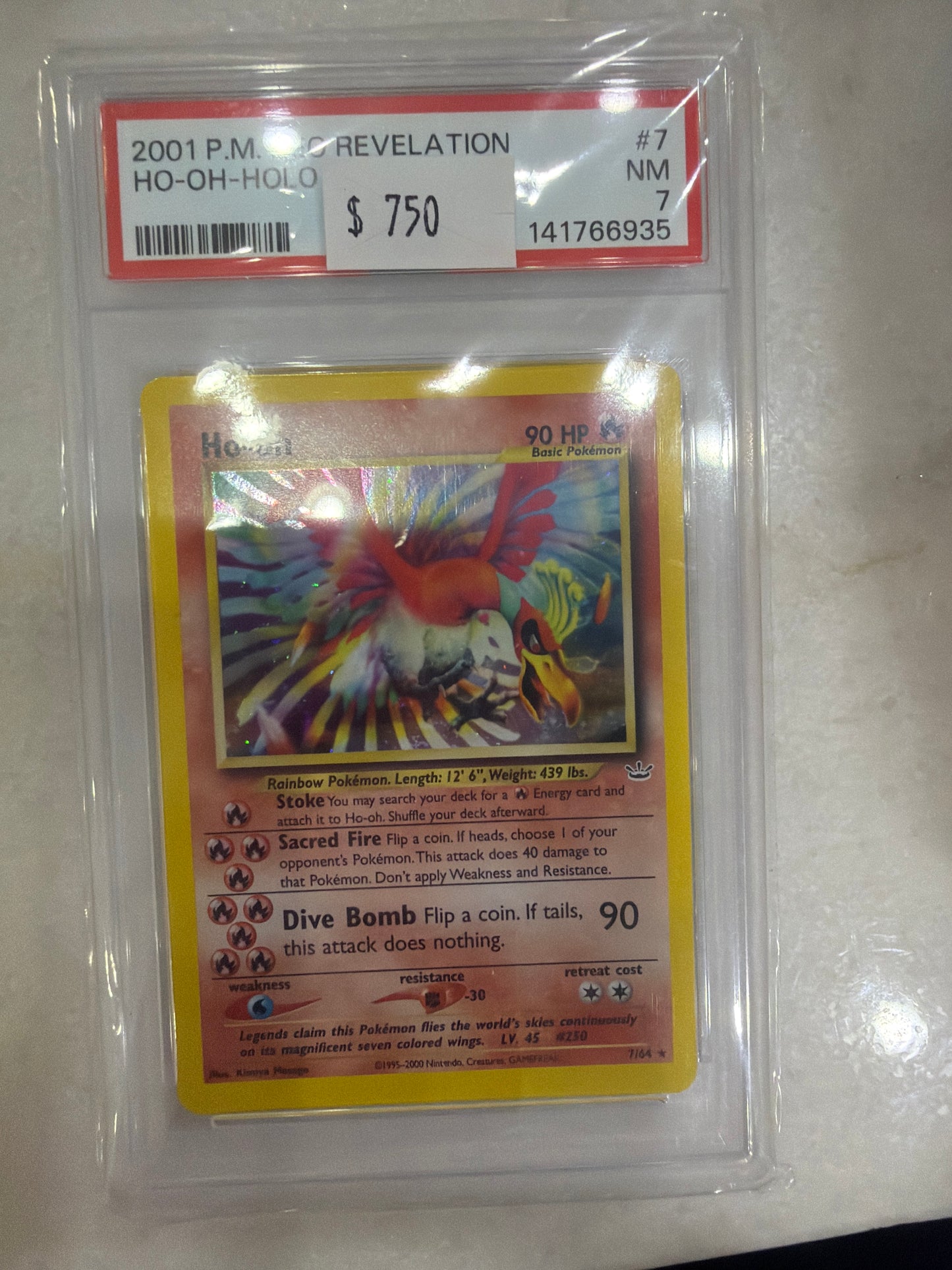 Ho-Oh PSA 7