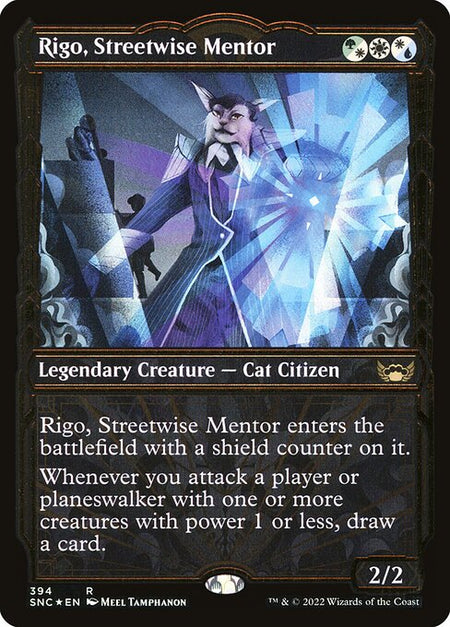 MTG - Rigo, Streetwise Mentor (Showcase)