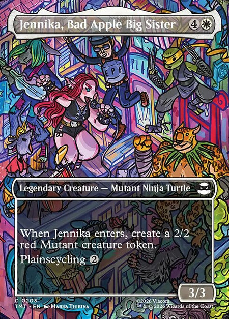 MTG - Jennika, Bad Apple Big Sister FOIL