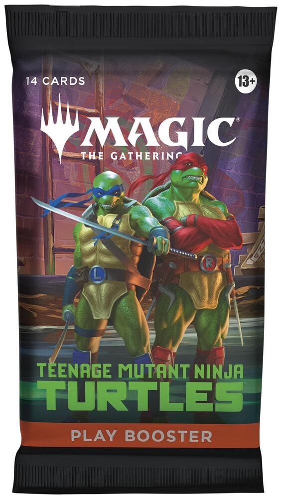 Magic the Gathering MTG TMNT  Teenage Mutant Ninja Turtles - Play Booster Pack