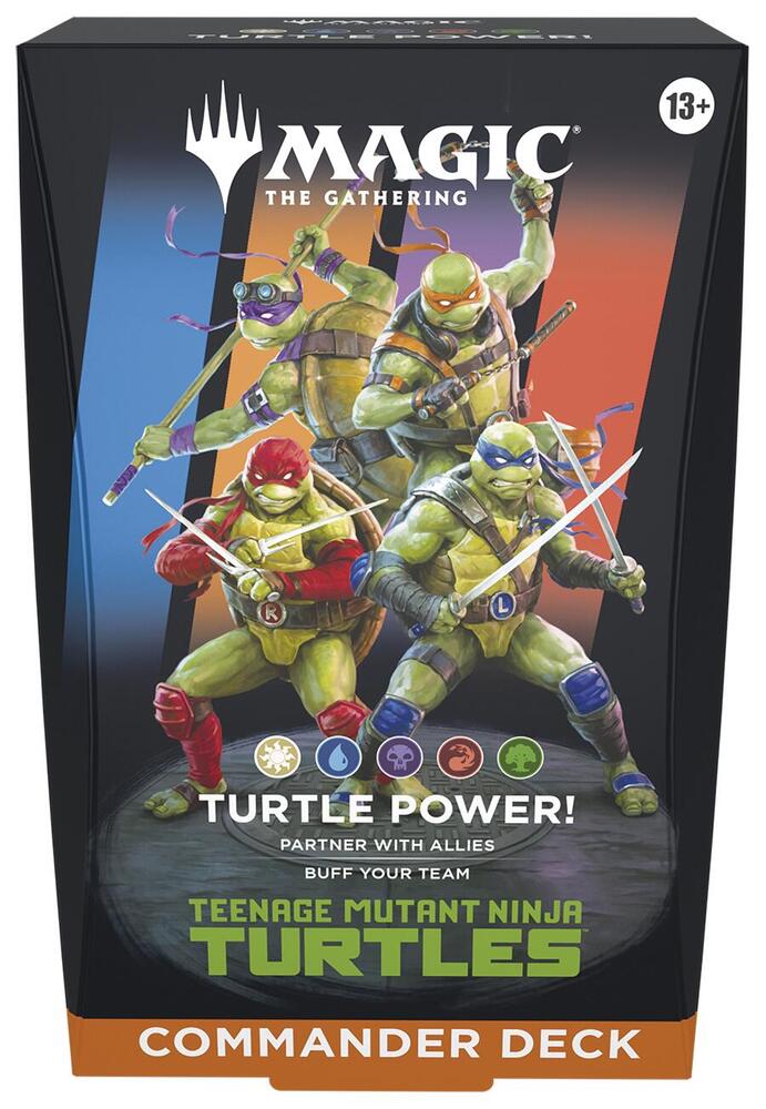 Teenage Mutant Ninja Turtles Commander Deck - Turtle Power!
