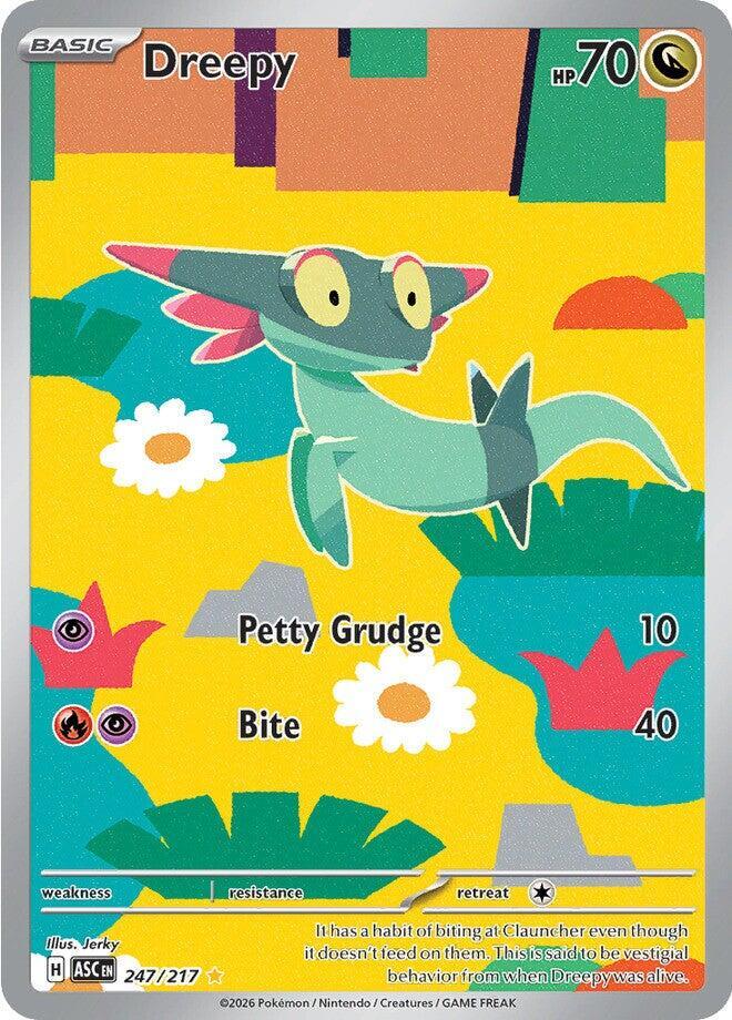 Pokemon Dreepy — ME: Ascended Heroes — 247/217 — stock card image
