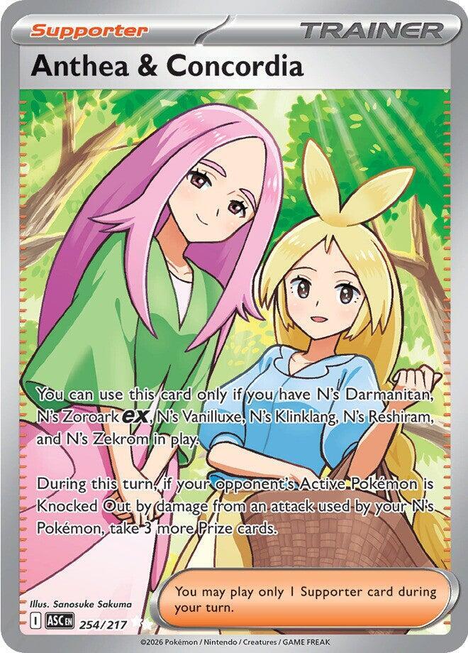 Pokemon Anthea & Concordia — ME: Ascended Heroes — 254/217 — stock card image