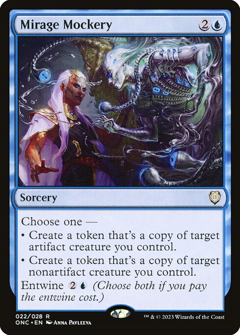 MTG - Mirage Mockery Foil