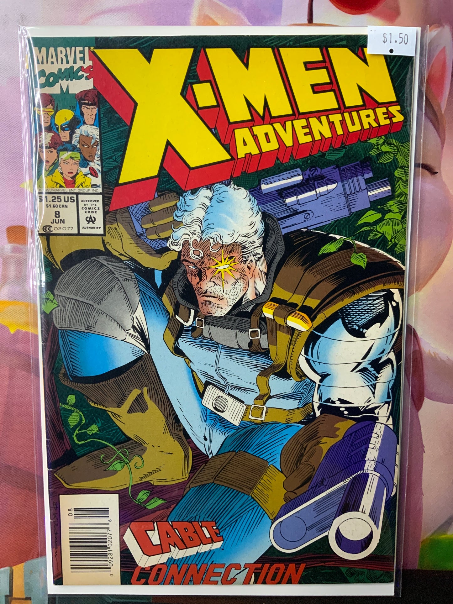 Marvel comics cable 8