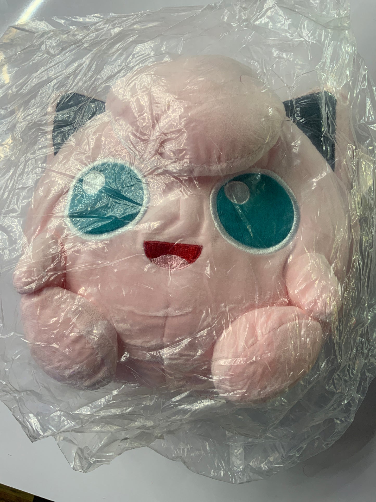 Jigglypuff Pokémon plushie