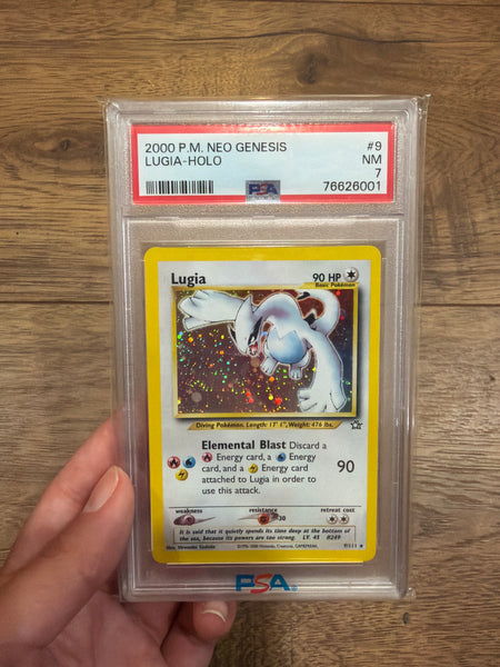 Lugia PSA 7 SLAB