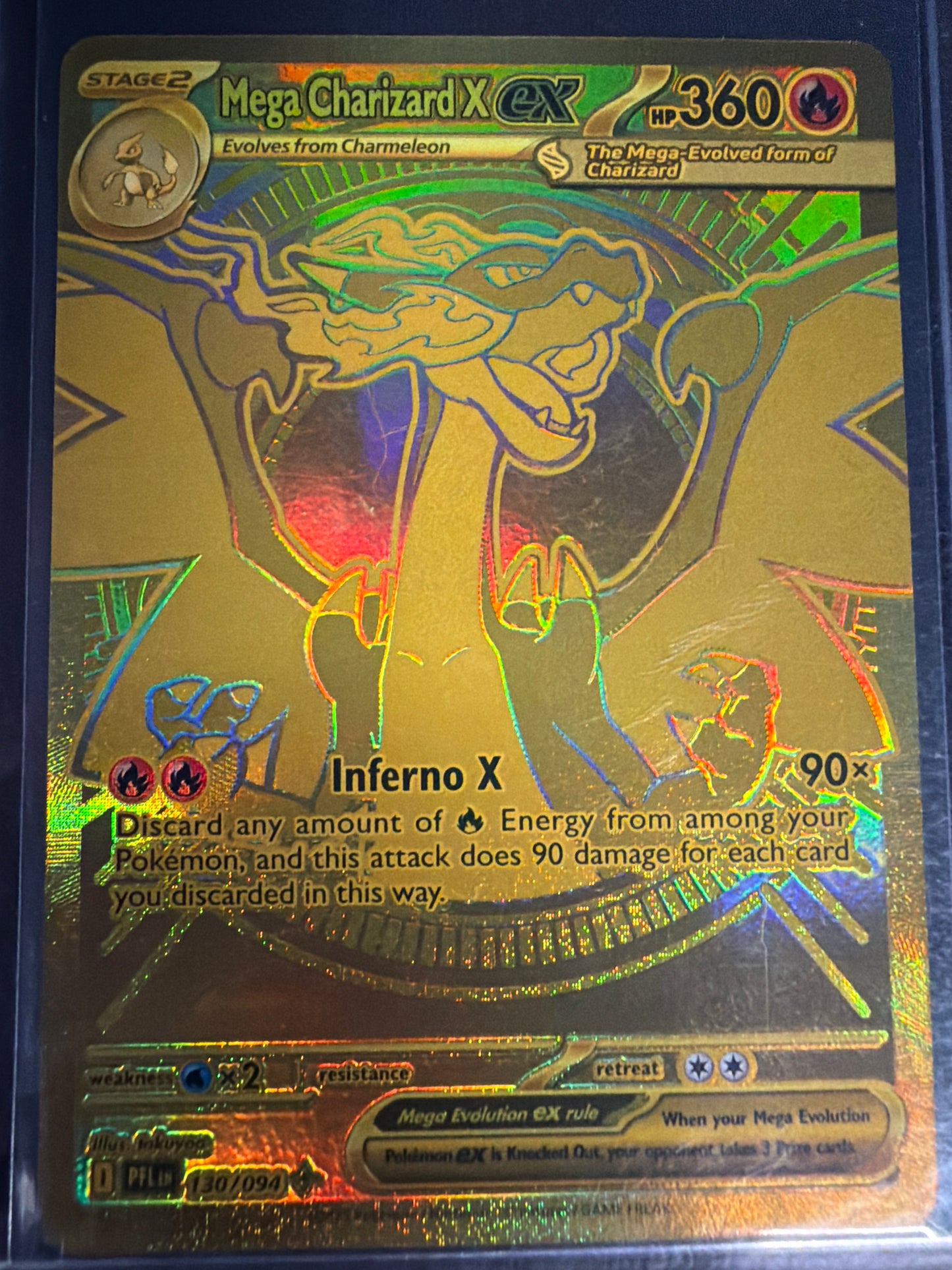 Mega Charizard X Ex