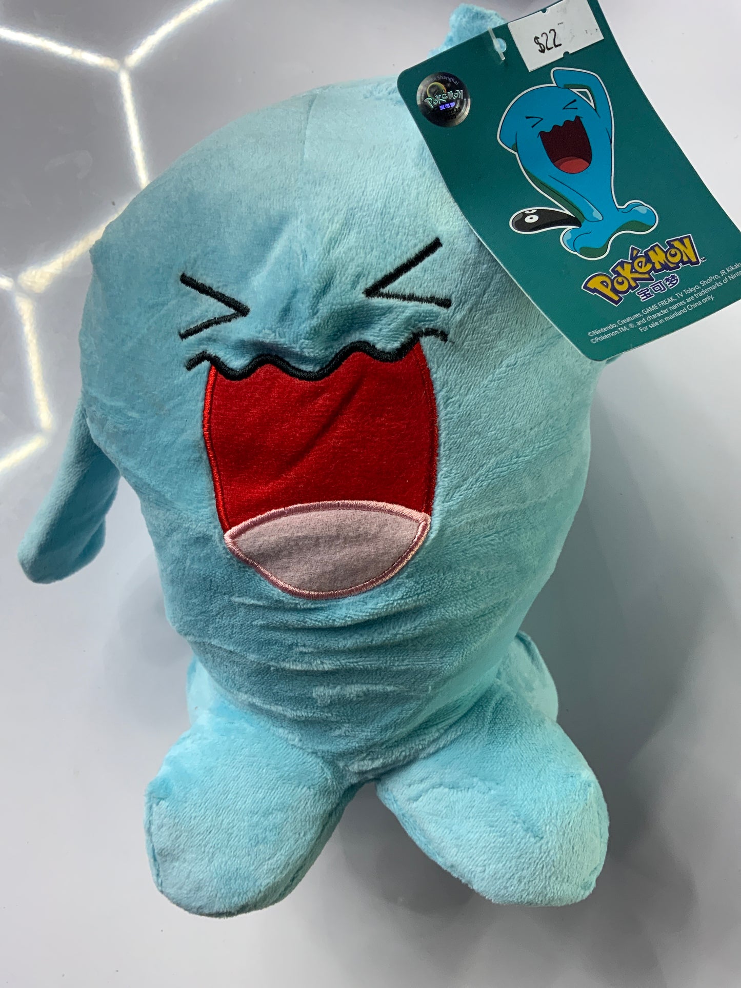 Wobbuffet Pokémon plushie