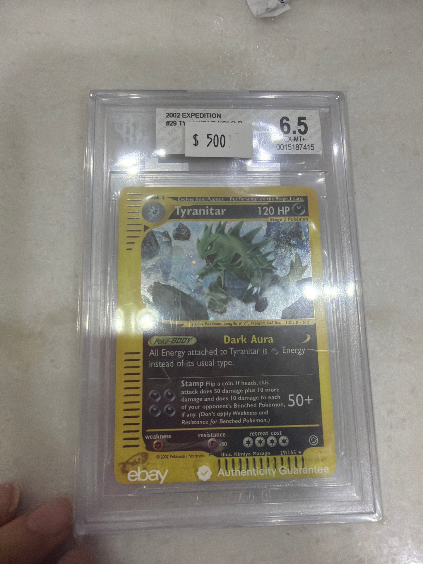 Tyranitar BGS 6.5