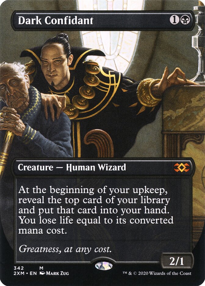 Dark Confidant (Borderless) (Foil)