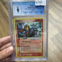 Entei Gold Star CGC 9 SLAB