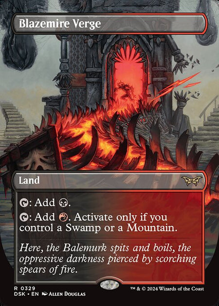 MTG - Blazemire Verge