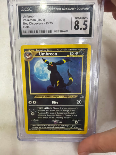 Umbreon CGC 8.5 SLAB