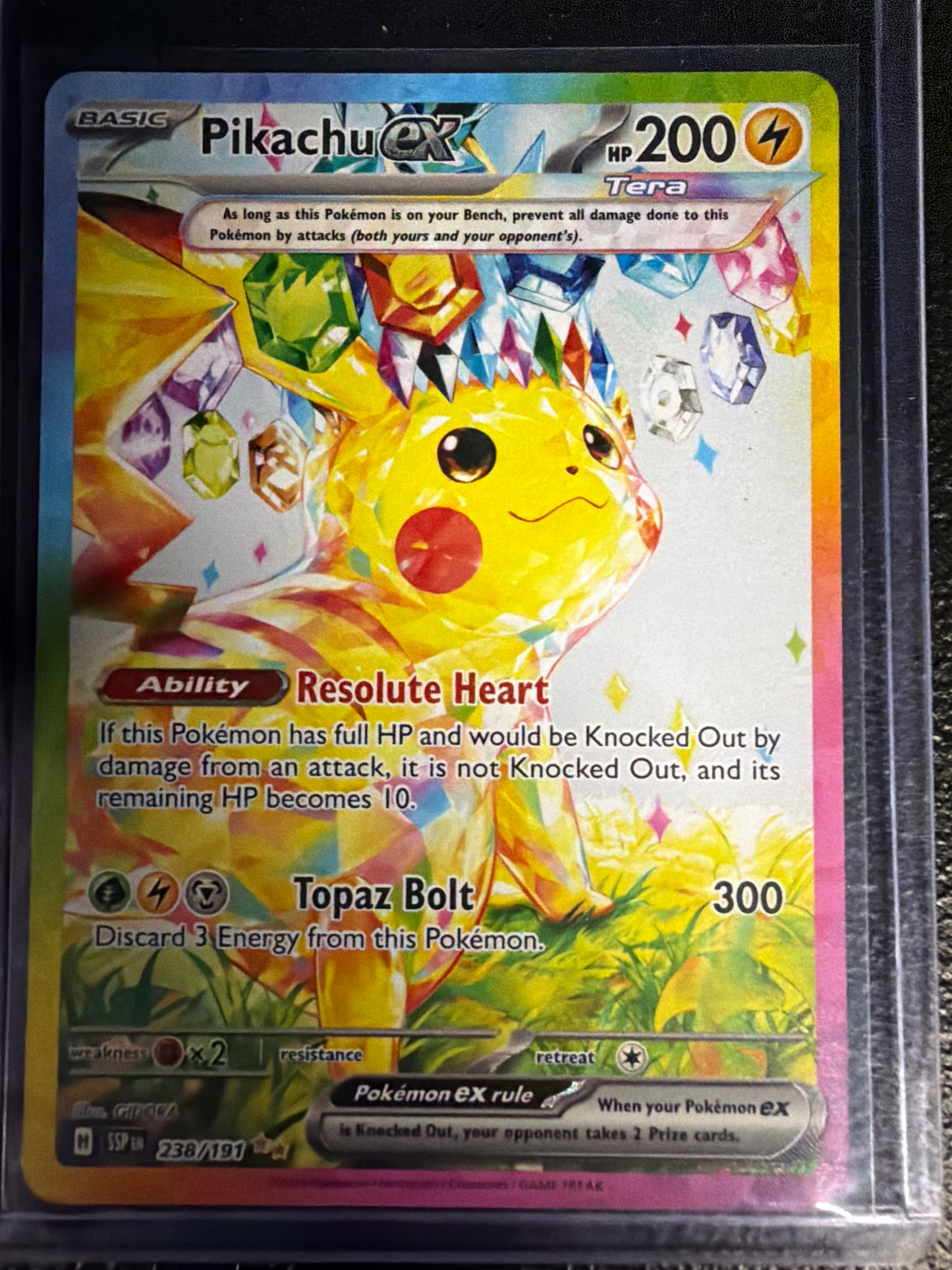 Pikachu Ex Surging