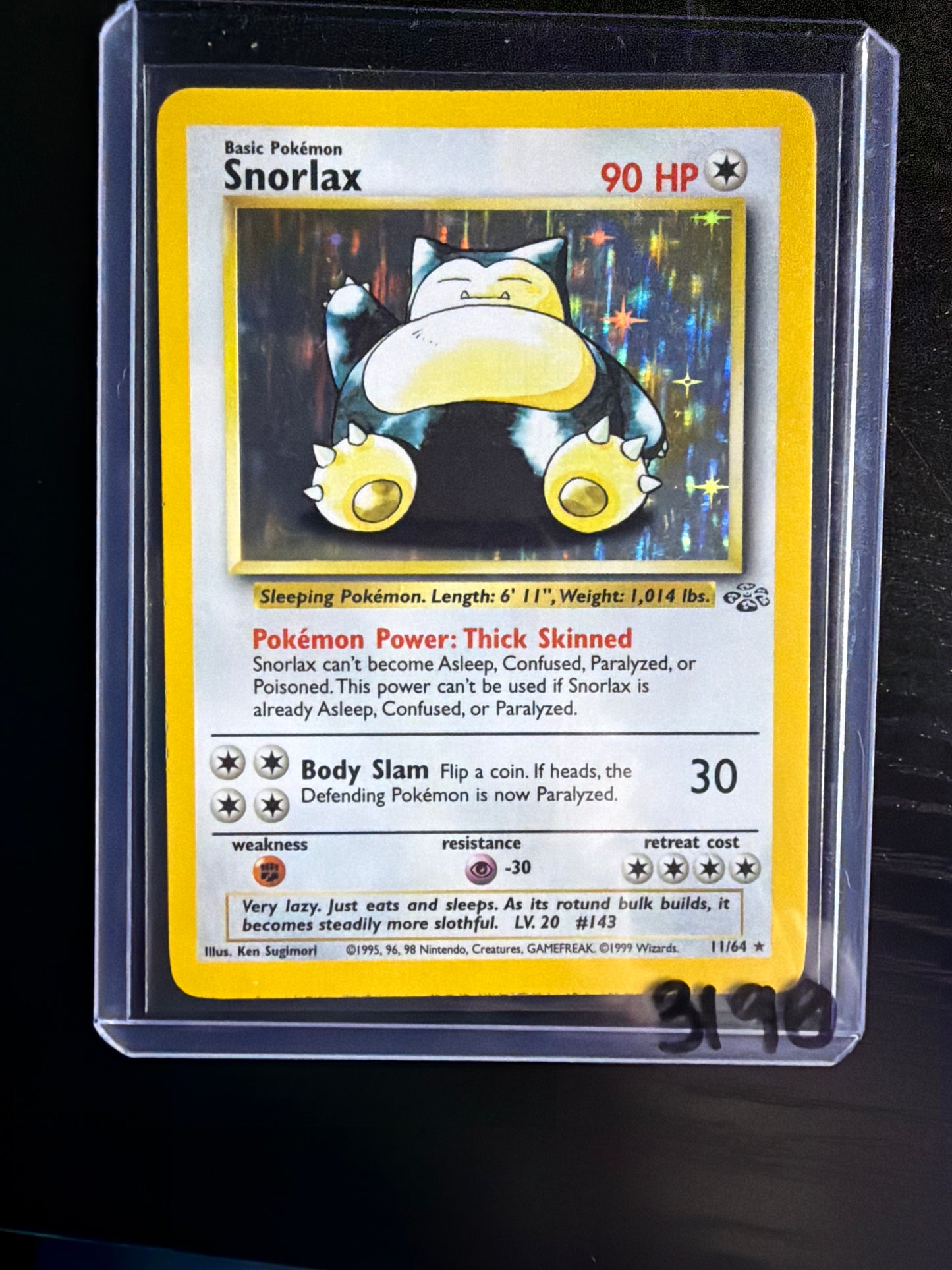 Snorlax Holo