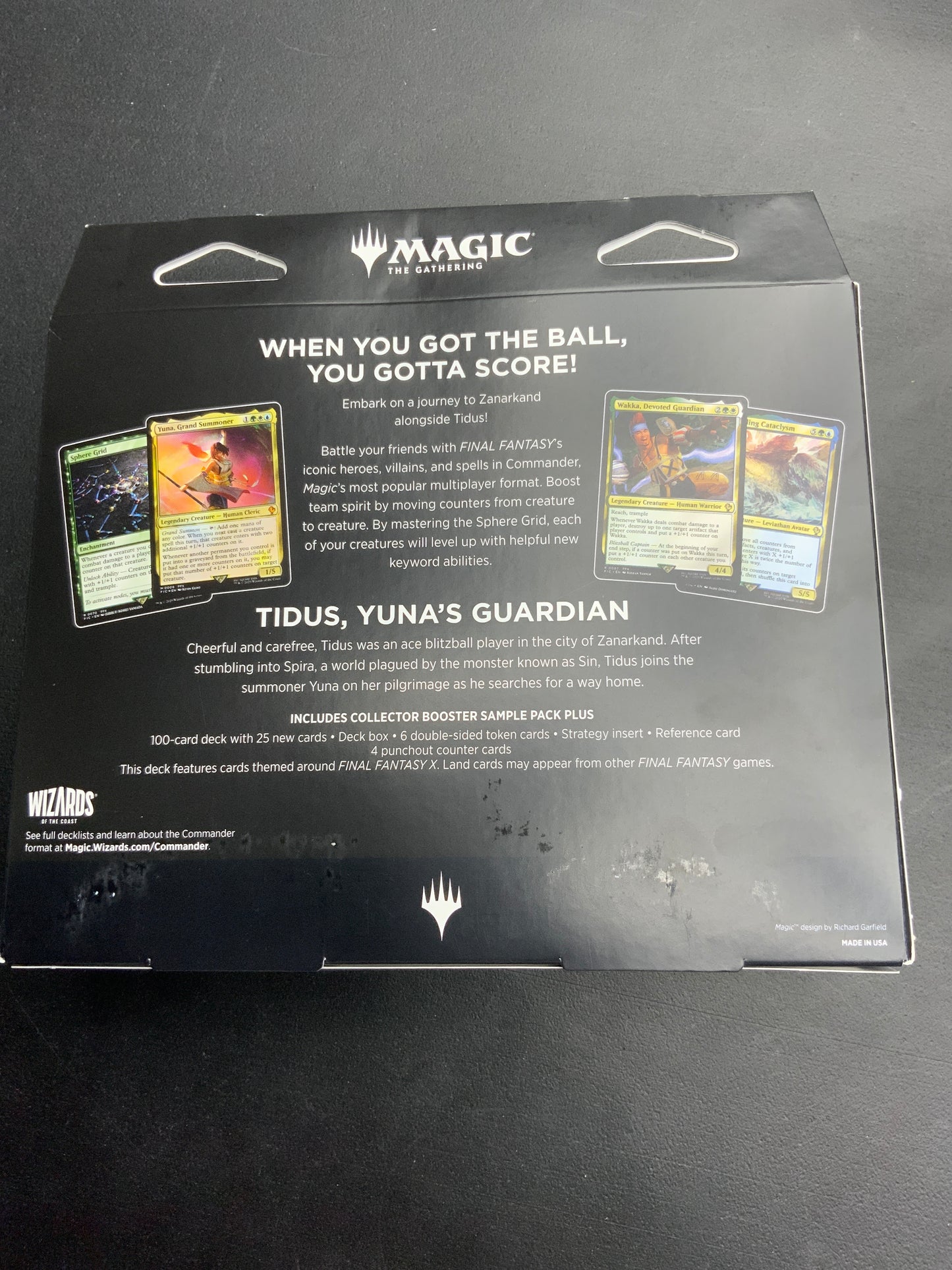 Magic the Gathering: “Final Fantasy” “Counter Blitz” Commander Deck