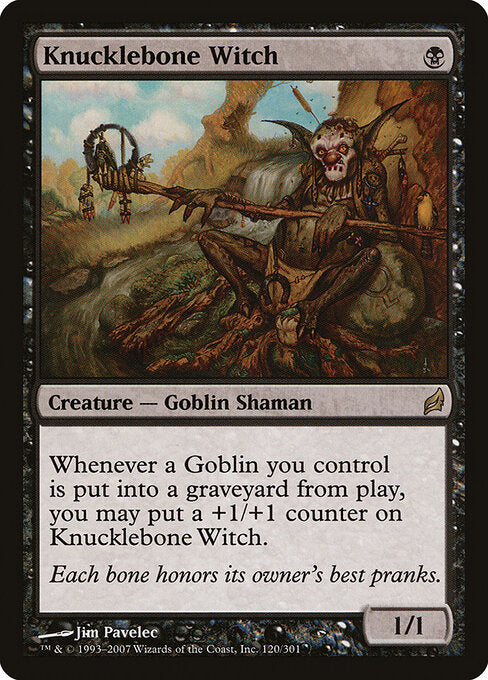 MTG - Knuckebone Witch