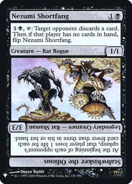 MTG - Nezumi Shortfang