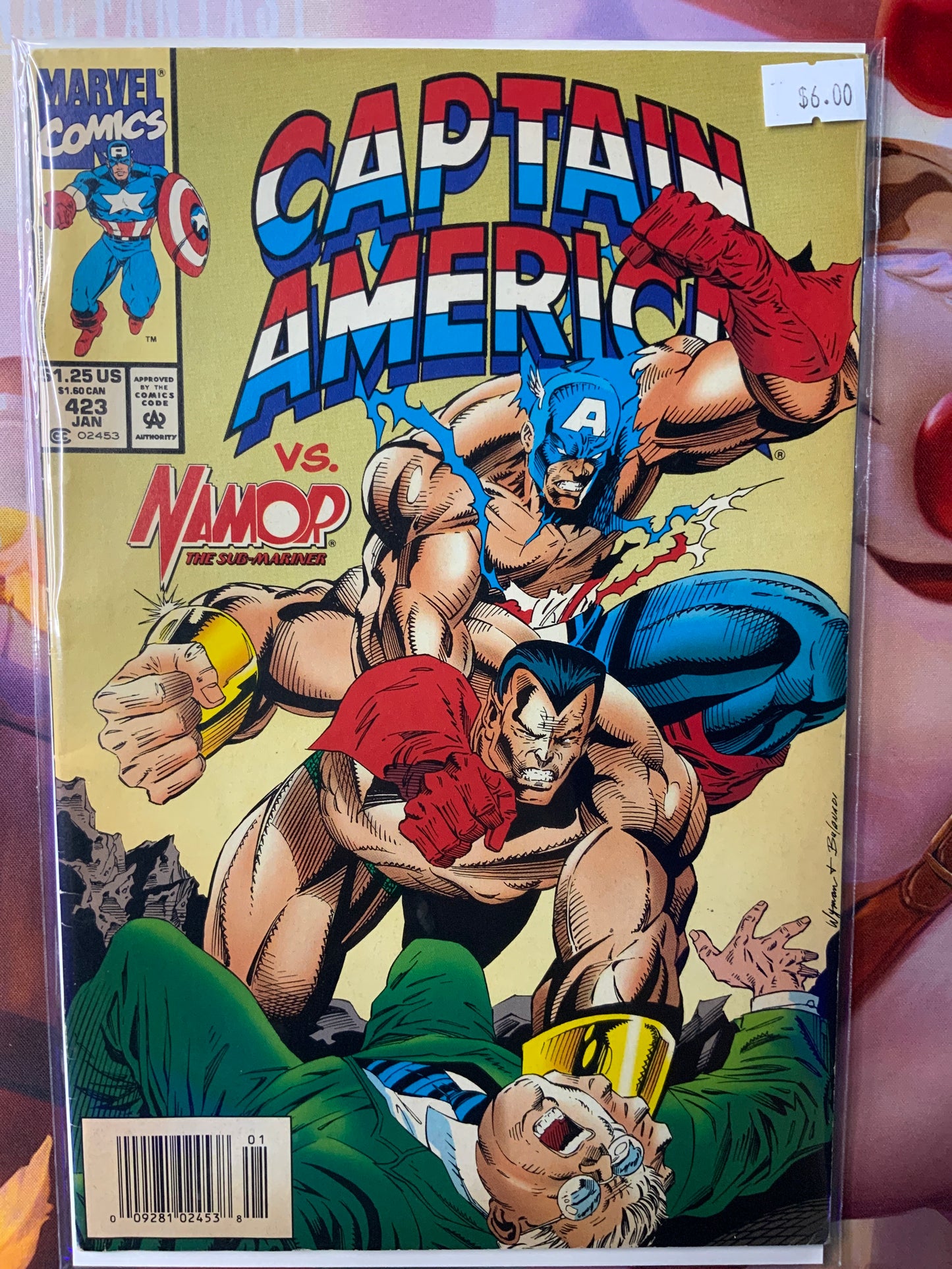 Marvel comics captain America 423