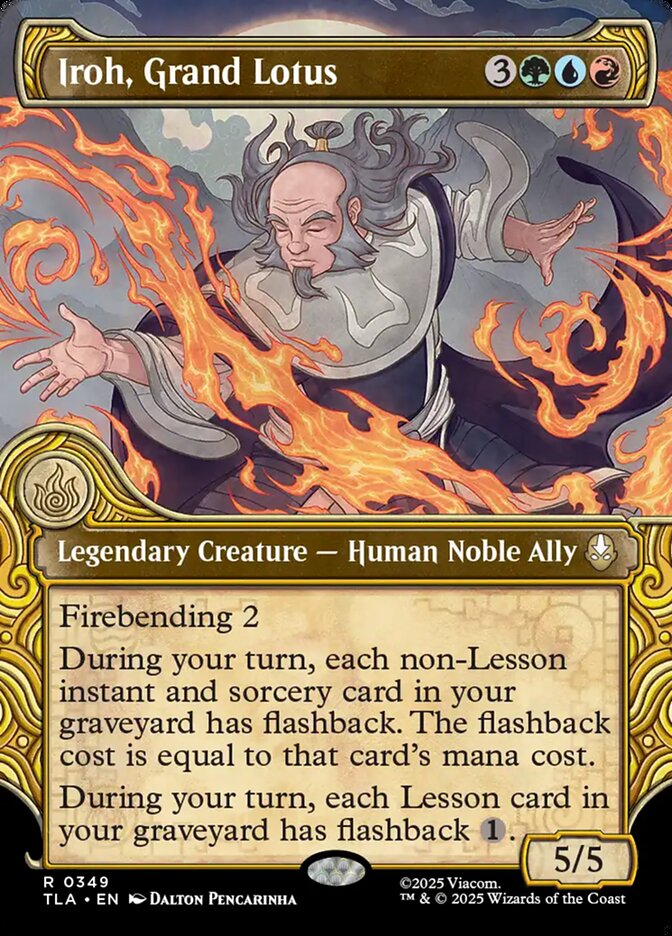 Iroh, Grand Lotus Foil Showcase