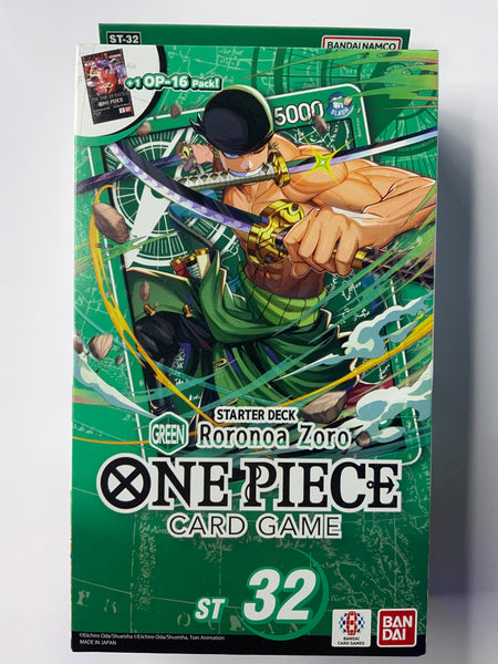 One piece green st 32 starter deck