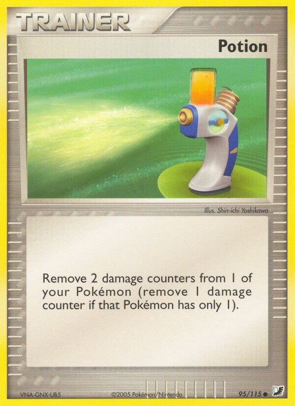 Pokemon Potion — EX Unseen Forces — 95/115 — stock card image