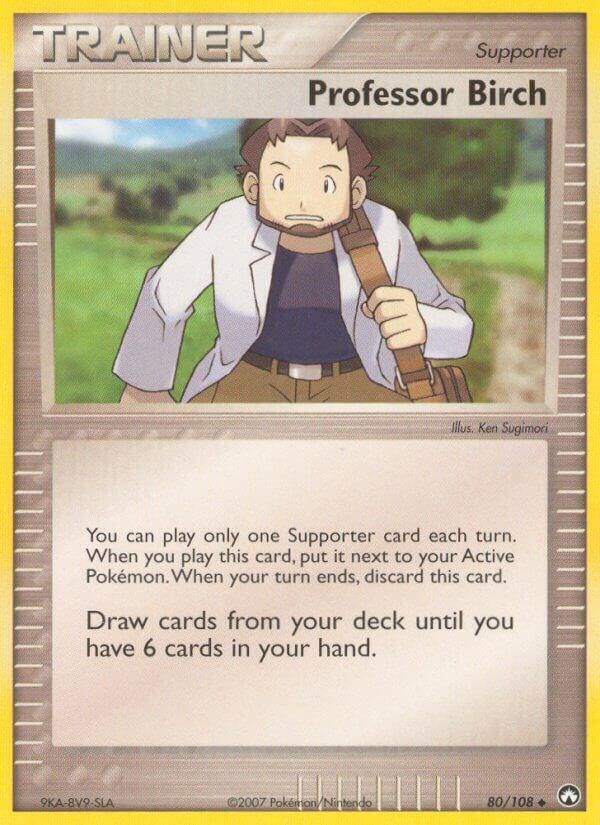Pokemon Professor Birch — EX Power Keepers — 80/108 — stock card image