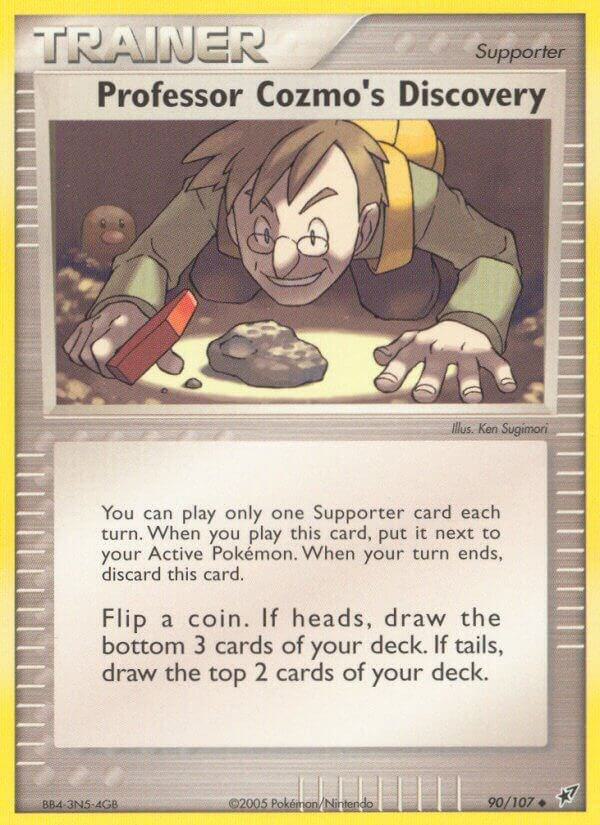 Pokemon Professor Cozmo's Discovery — EX Deoxys — 90/107 — stock card image