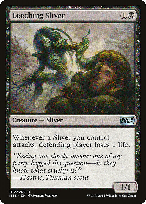 MTG - Leeching Sliver Extended Foil