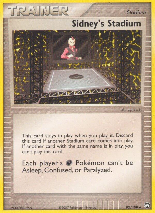 Pokemon Sidney's Stadium — EX Power Keepers — 82/108 — stock card image