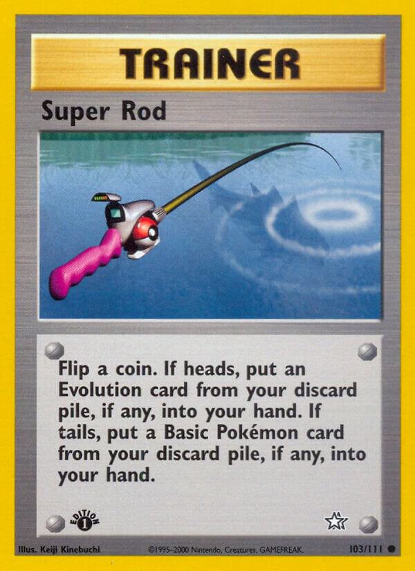 Pokemon Super Rod — Neo Genesis — 103/111 — stock card image