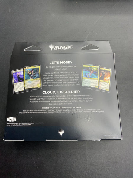 Magic the Gathering: “Final Fantasy” “Limit Break” Commander Deck