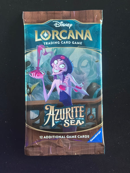 Lorcana Azurite Sea Single Booster Pack