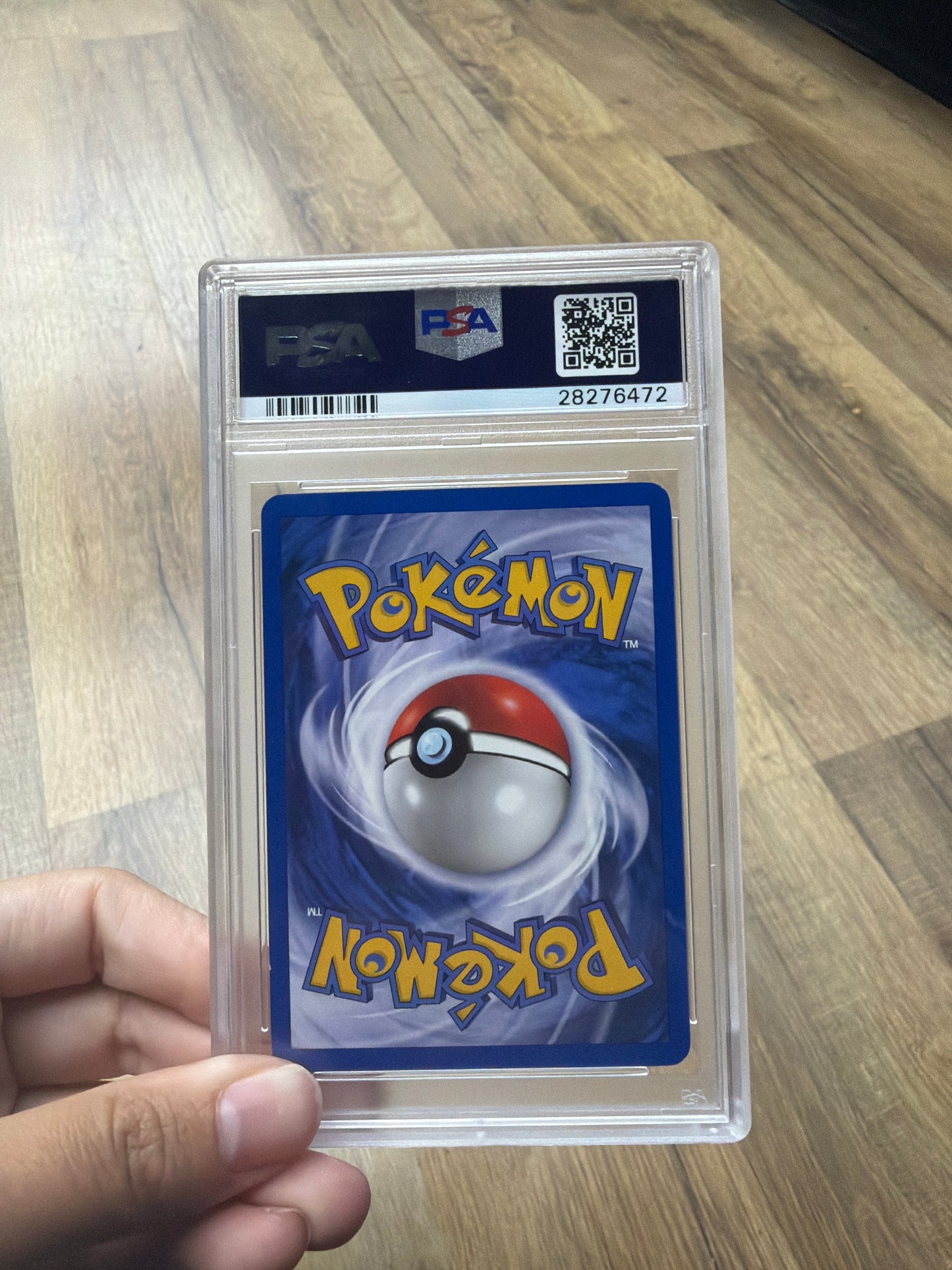 Dark Dragonite 1st Edition HOLO SWIRL PSA 8