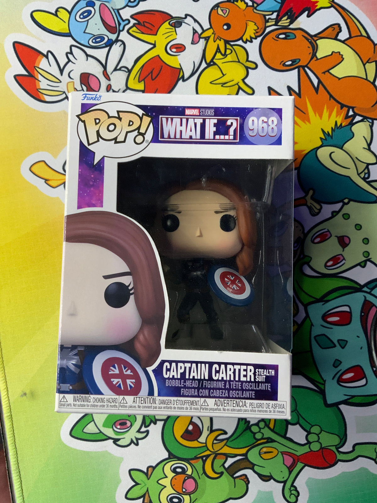 Funko pop captain cater marvel what if 968