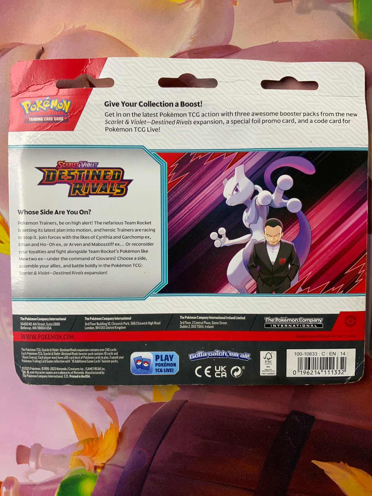 Destined Rivals 3 booster pack