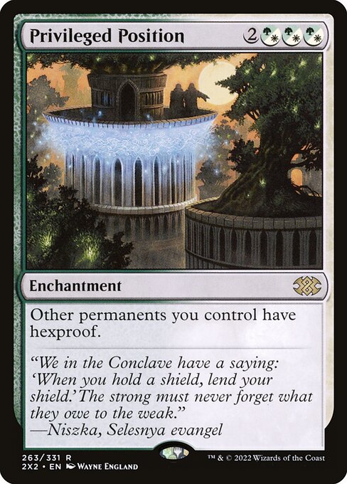 MTG - Privileged Position FOIL