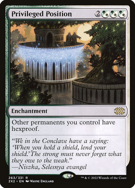 MTG - Privileged Position FOIL
