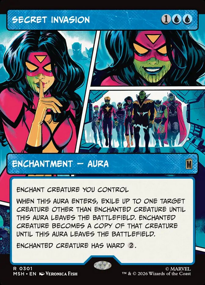 Secret Invasion Borderless