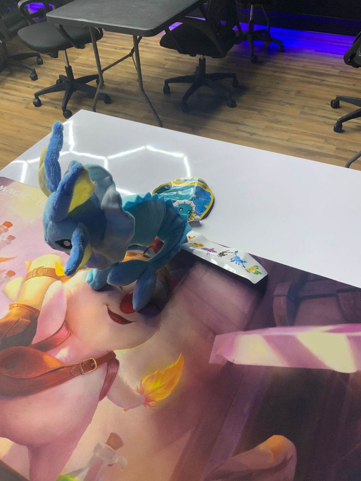 Pokemon vaporeon plushie