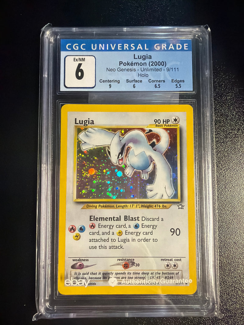 Lugia CGC 6 SLAB