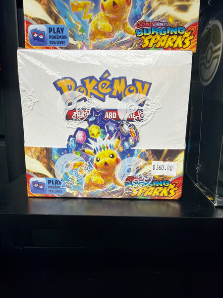 Pokémon: Surging Sparks Sealed Booster Box